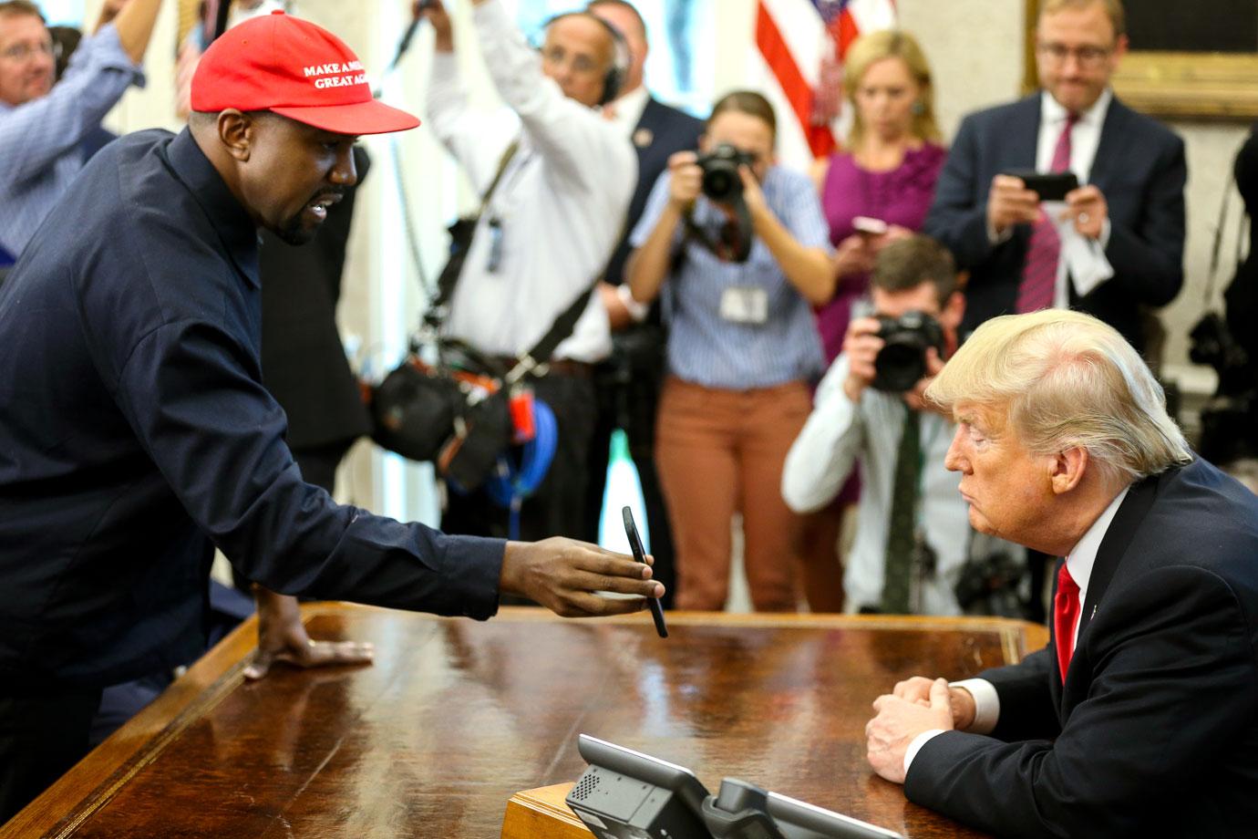 //Kanye West Oval Office Speech Donald Trump