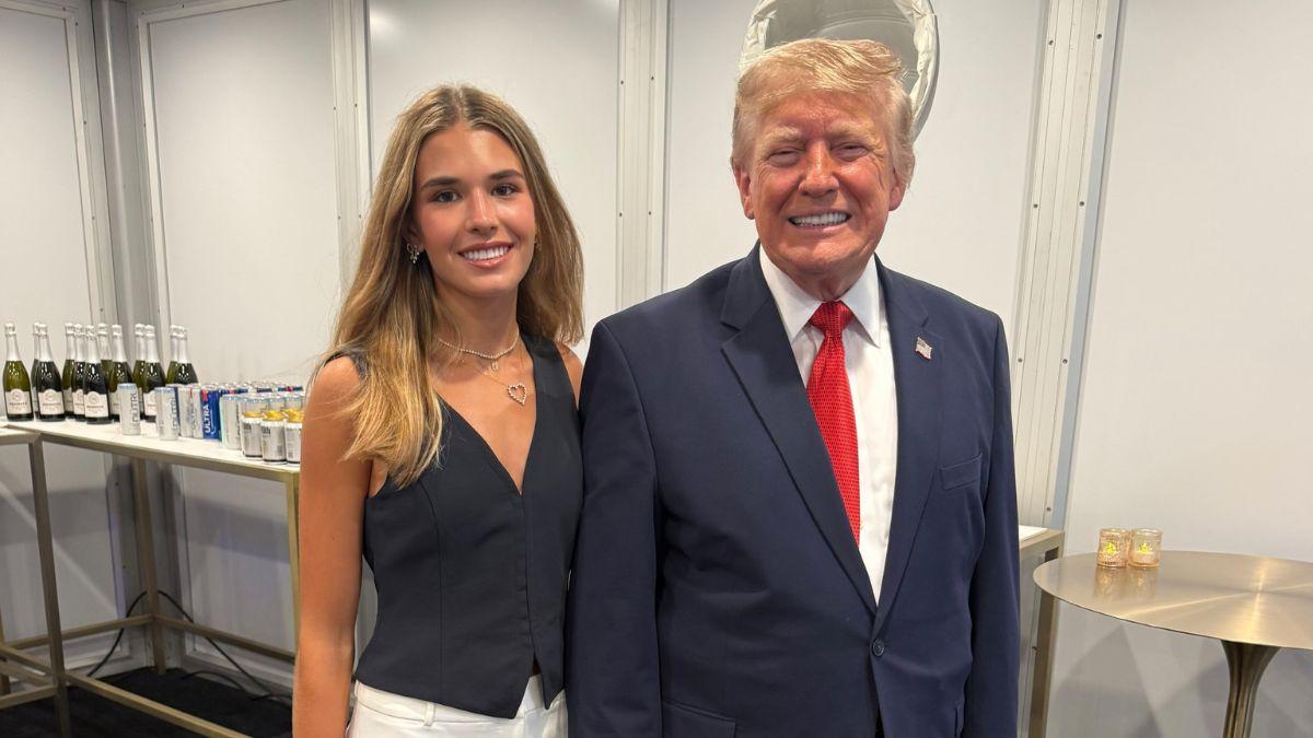 Photo of Kai and Donald Trump