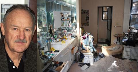 photo of Gene Hackman and dirty home
