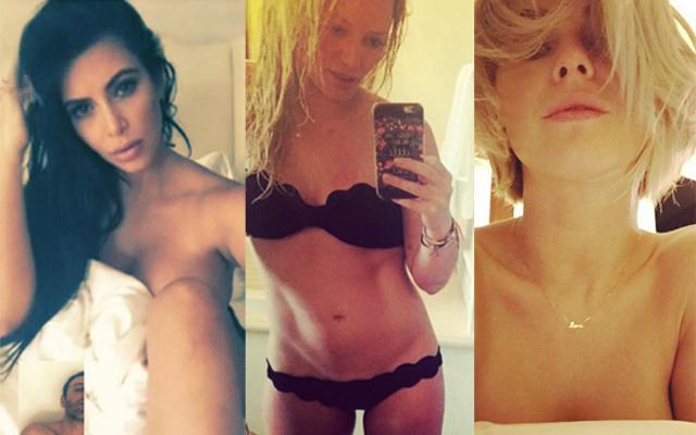 Stars Most Naked Social Media Moments Of