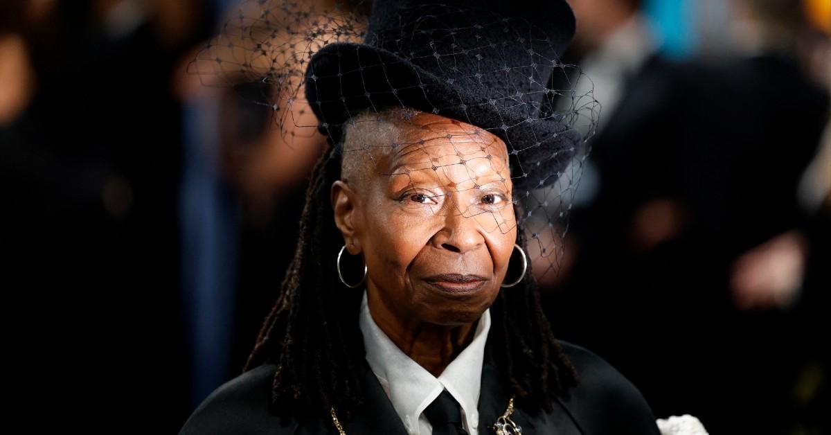 Photo of Whoopi Goldberg at the Met gala 2025.