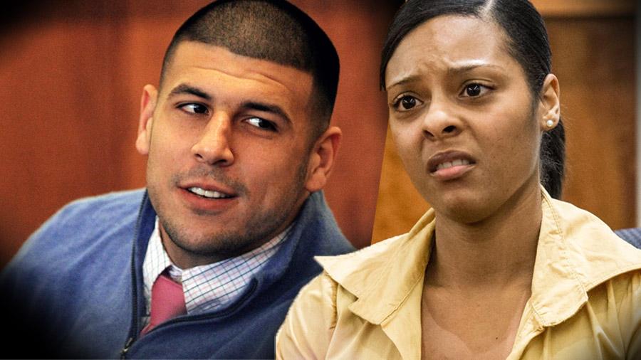 Aaron Hernandez Murder Trial Girlfriend Consoied