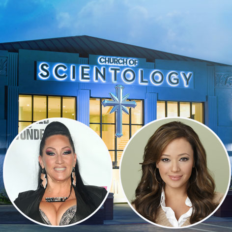 //michelle visage leah remini church of scientology square getty