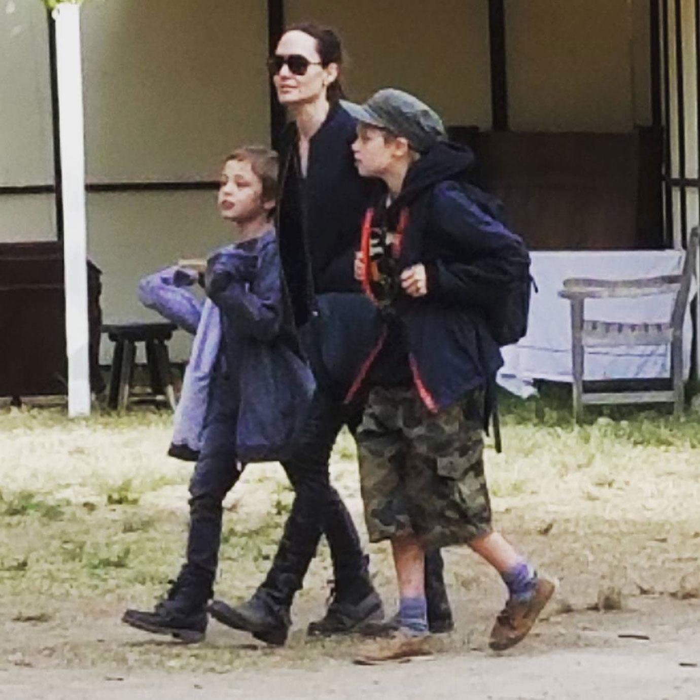 Angelina Jolie Scary Skinny Divorce Renaissance Faire