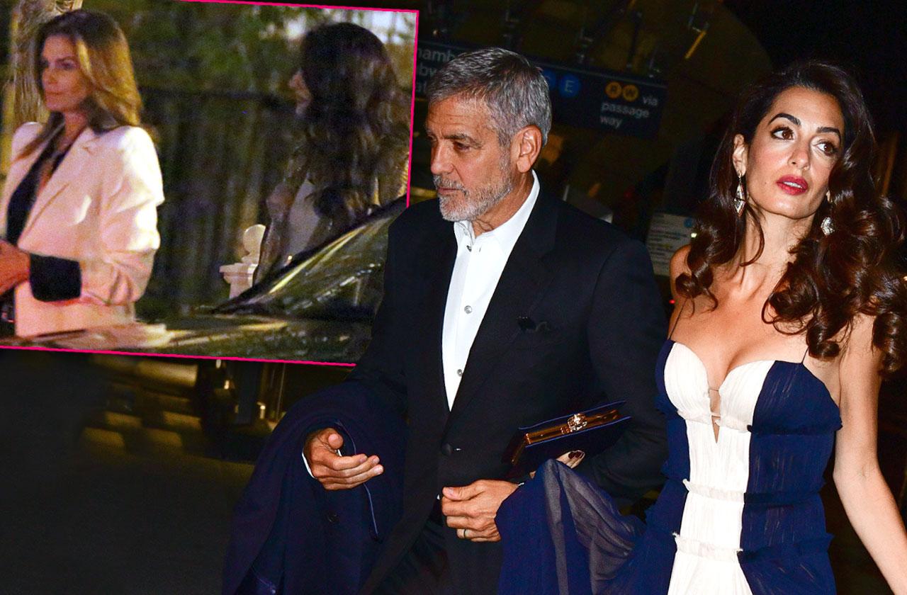 Amal Clooney Cindy Crawford Marriage Troubles George