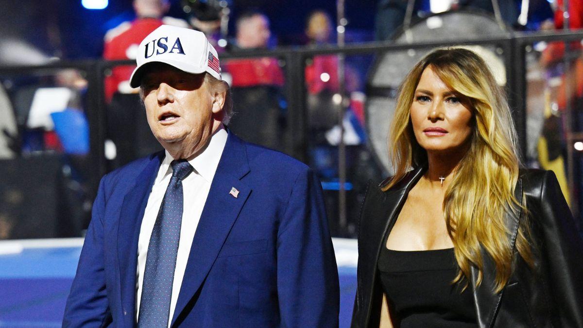 Photo of Donald Trump, Melania Trump