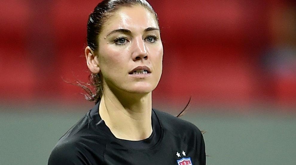 Nude hope solo Hope Solo