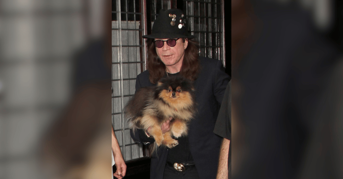 ozzy osbourne wont move without his dogs