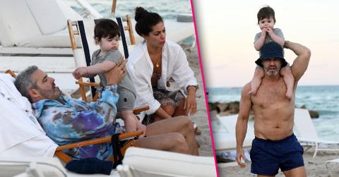 Andy Cohen Looks Buff On Beach With Baby Son