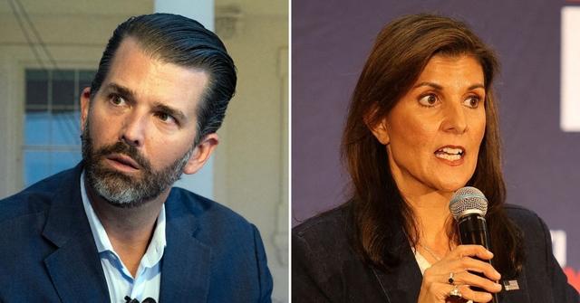 donald trump jr dismisses nikki haley dad  vp running mate