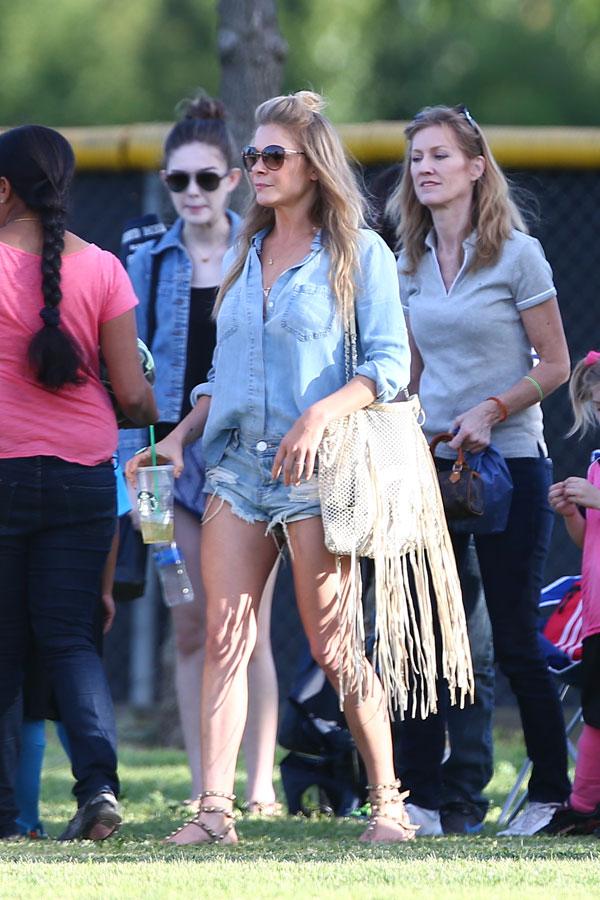 LeAnn Rimes & Eddie Cibrian At Stepson's Soccer Game