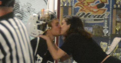 Justin Bieber Selena Gomez Kiss