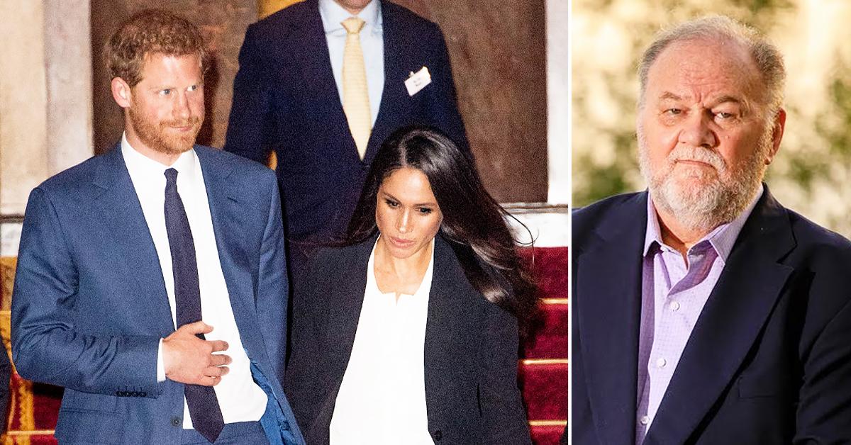 meghan markle text messages berating prince harry daddy letter thomas r