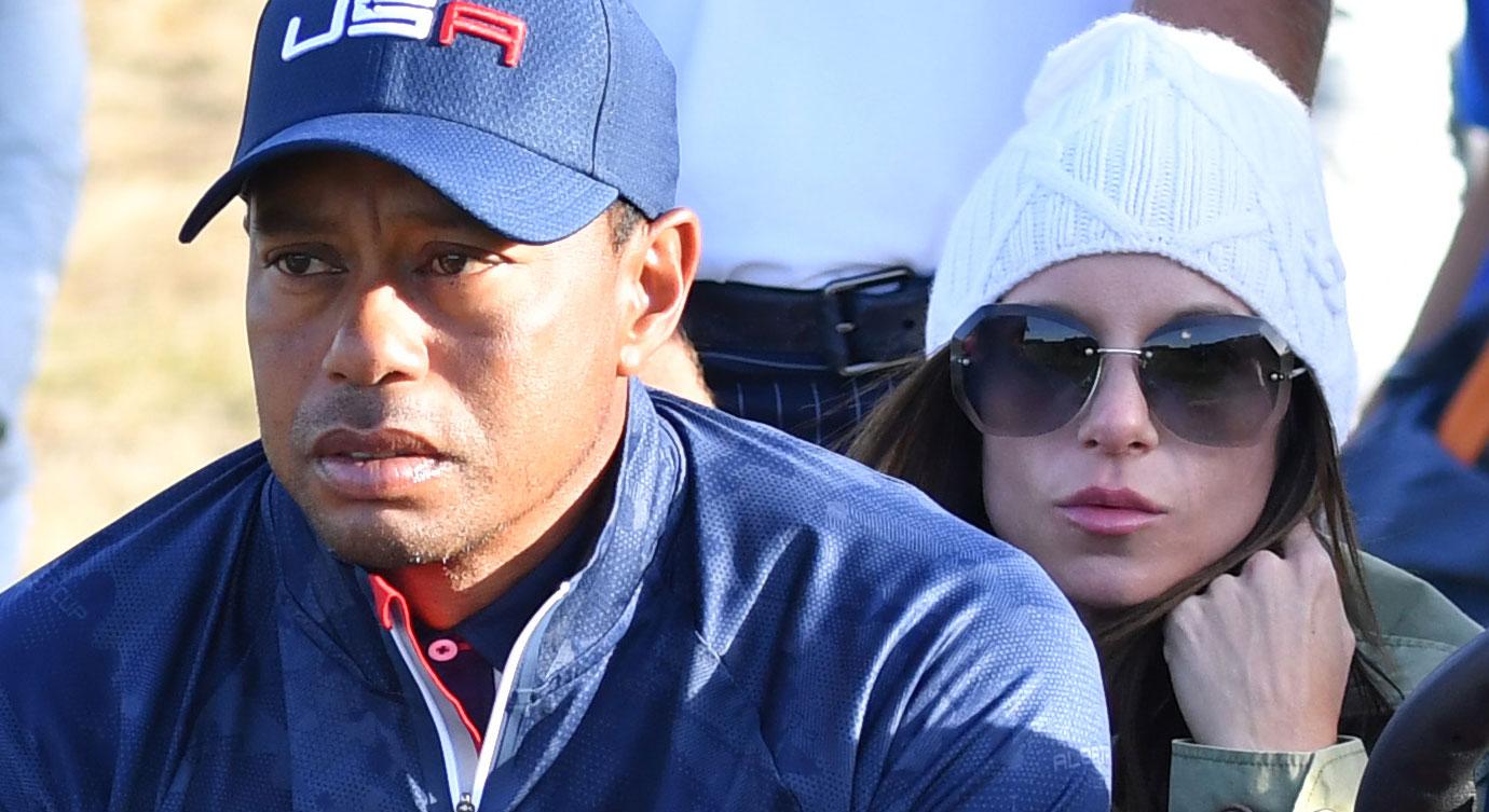 Tiger Woods Galpal Erica Herman Cuddle At Golf Tournament After