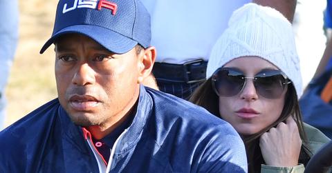 Tiger Woods Galpal Erica Herman Cuddle At Golf Tournament After Financial Scandal