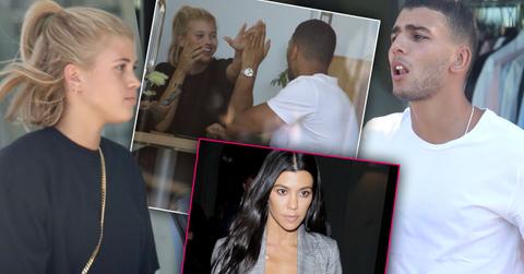 //Sofia Richie date Younes Bendjima Kourtney Kardashian pp