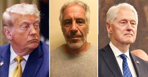 Photo of Donald Trump, Jeffrey Epstein, Bill Clinton