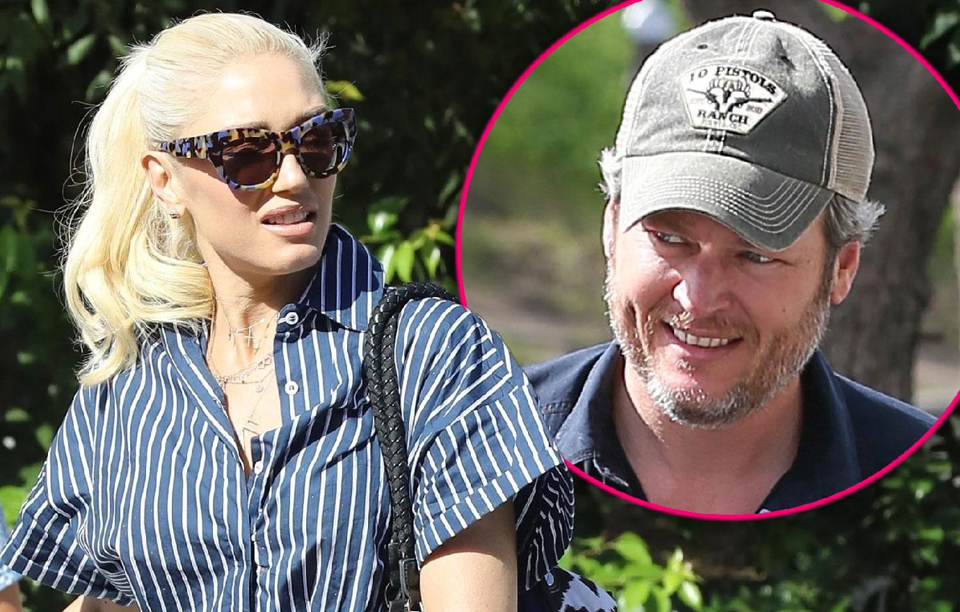 Gwen Stefani Takes Sons To Church Pregnant IVF Blake Shelton