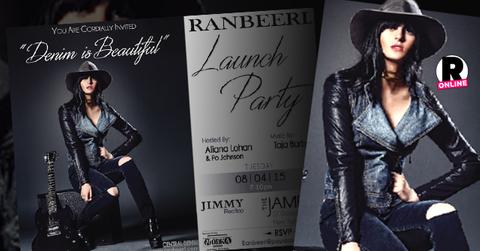 //ali lohan job model denim ranberri PP