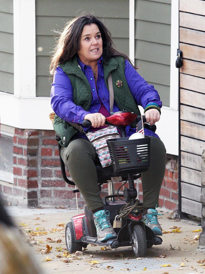 Rosie ODonnell Electric Wheelchair New Show Estranged Daughter Chelsea Pics