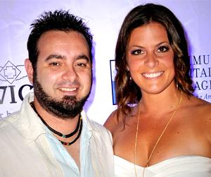 //chris kirkpatrick karly skladany wed tall