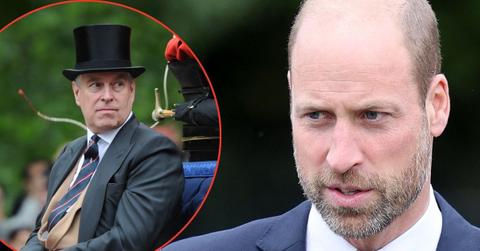 Photo of Andrew Windsor and Prince William