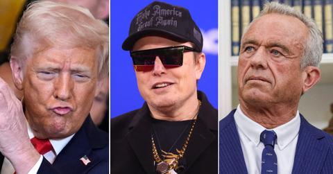 Photo of Donald Trump, Elon Musk, Robert F. Kennedy Jr.