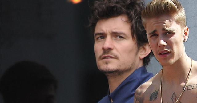 //justin bieber orlando bloom