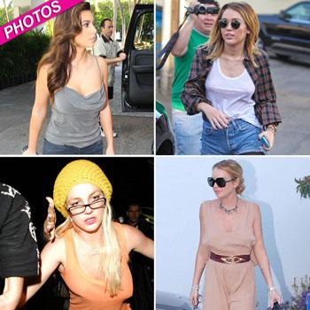 PHOTOS: 10 Celebrity Braless Blunders