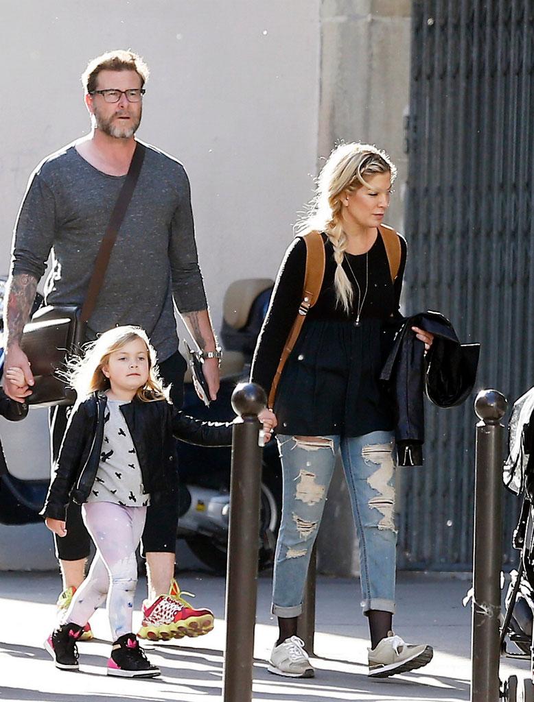 Tori Spelling Stranded Paris After Hospitalization