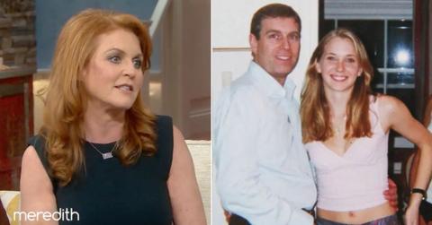 Photo of Sarah Ferguson, Andrew Windsor, Virginia Giuffre