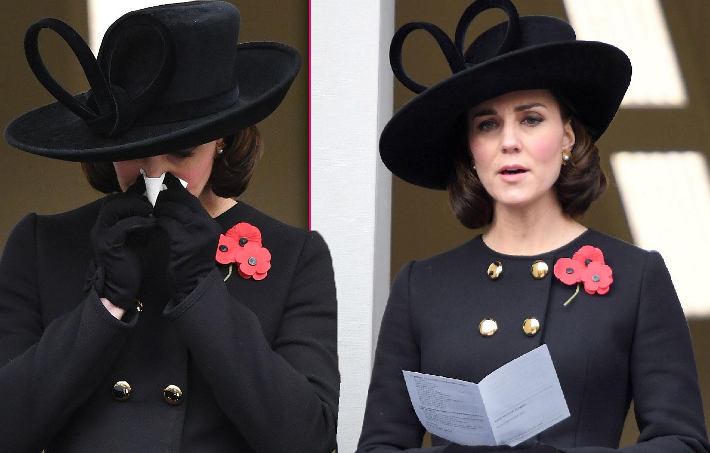 //pregnant kate middleton attends remembrance sunday pp