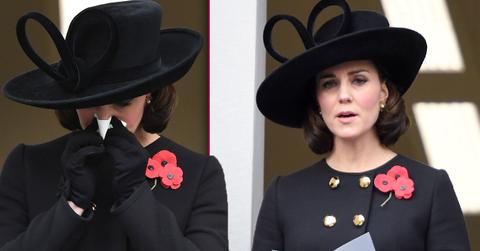 //pregnant kate middleton attends remembrance sunday pp
