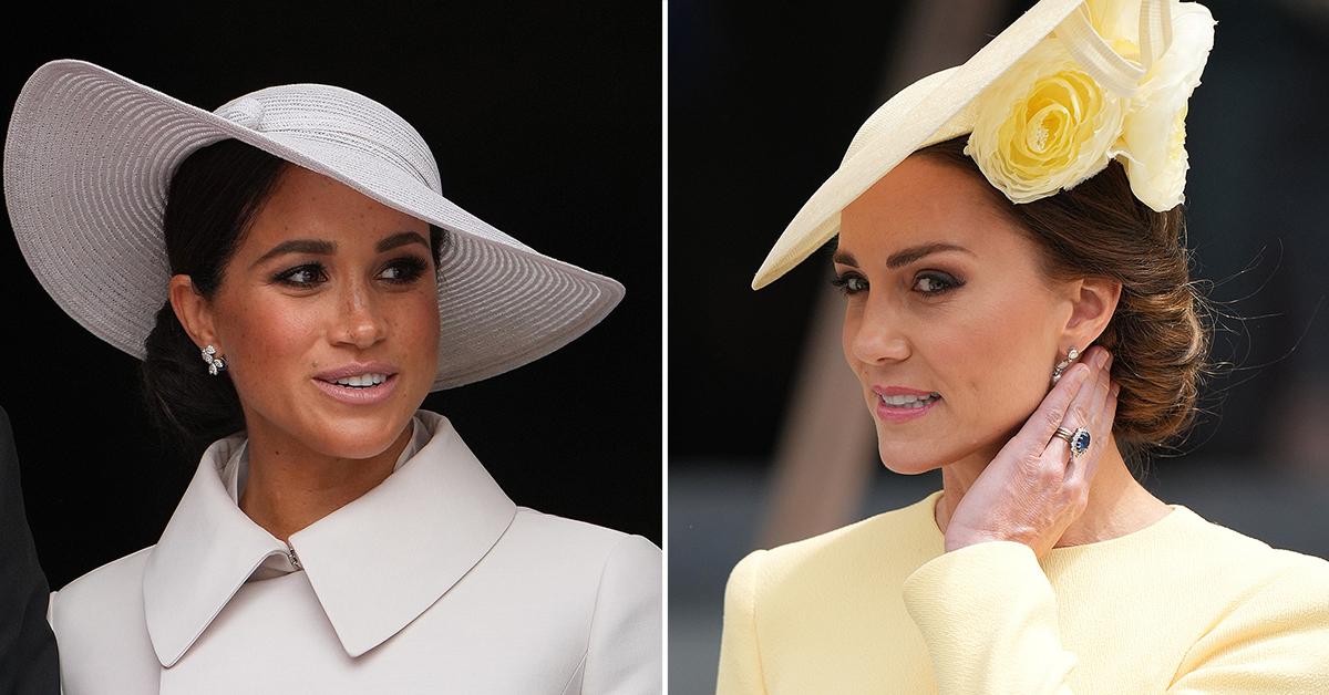 Meghan Markle Snubs Kate Middleton In Viral Video Of Queen's Jubilee