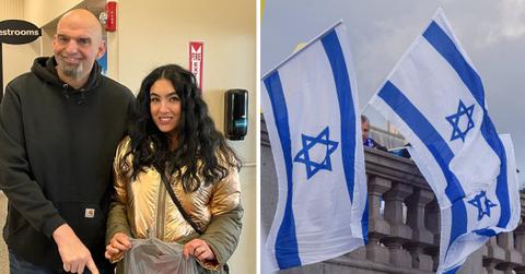 john fetterman wife deletes social media after pro israel stance pp