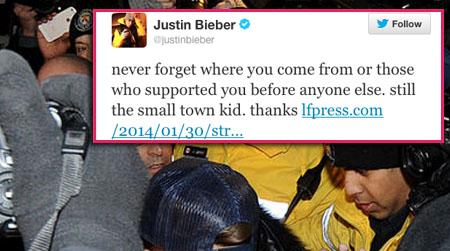 //justin bieber twitter pp