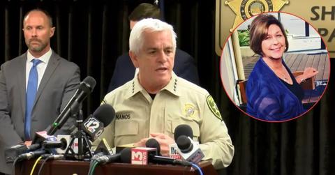 Composite photo of Sheriff Chris Nanos and Nancy Guthrie