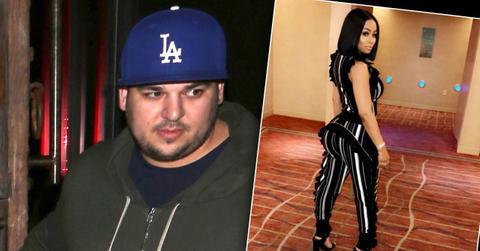 Rob Kardashian Blac Chyna Split Rock Bottom