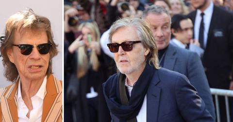 mick jagger paul mccartney rolling stones album