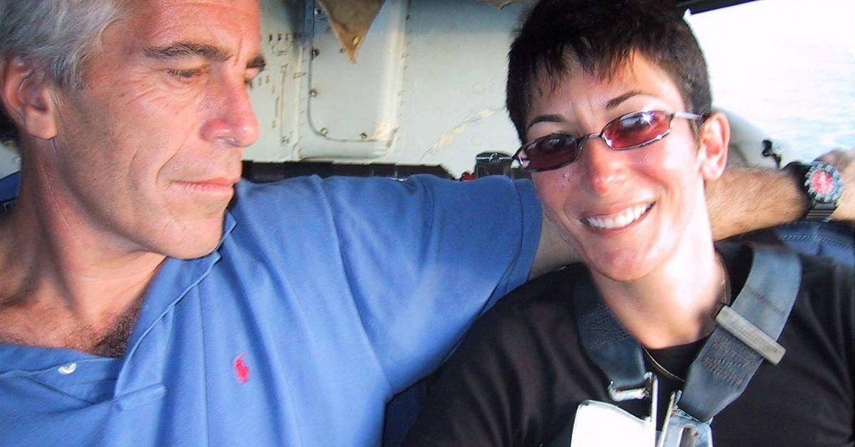 picture of Jeffrey Epstein and Ghislaine Maxwell