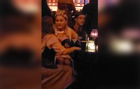 madonna parties son rocco boyfriend ahlamalik williams madame x party new york