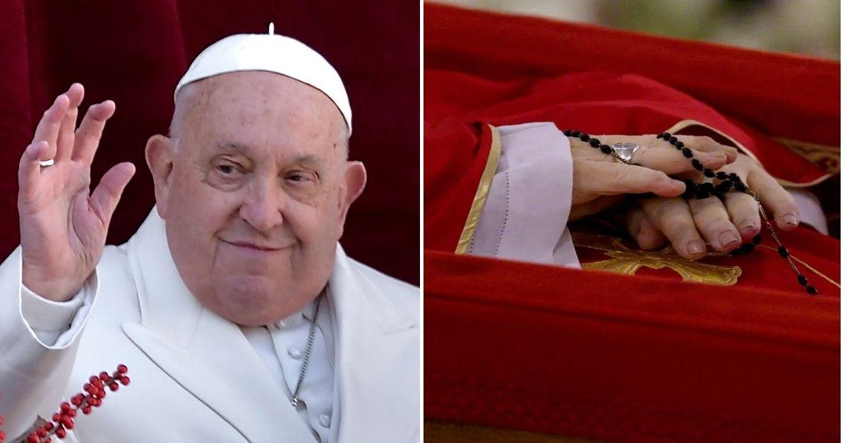 Vatican Shares Video Of Pope Francis In Coffin, Face ‘Heavily Bruised’