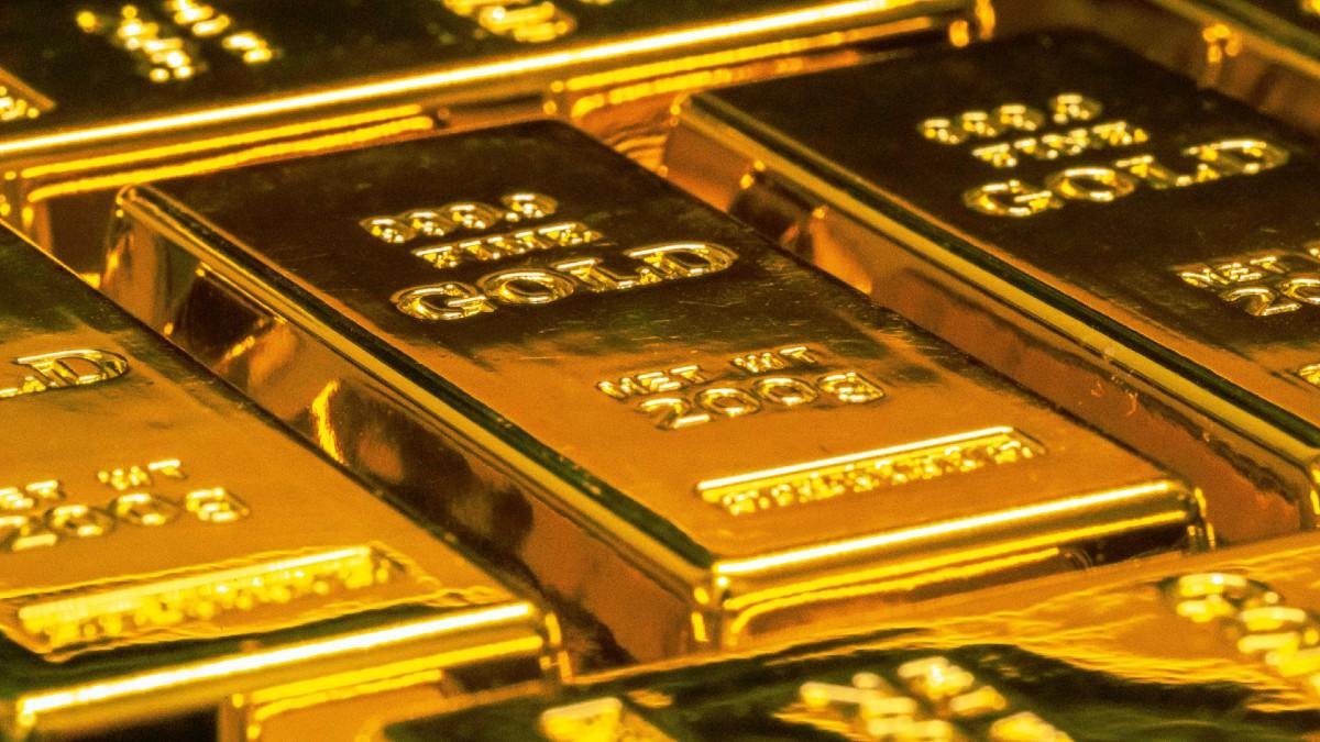 picture of gold bars