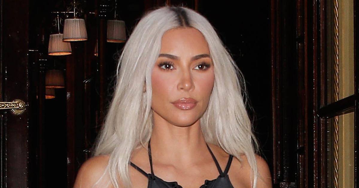 Kim Kardashian Rocks A Sparkly $6K French Fry Purse, Exposes Spanx In  Beverly Hills 