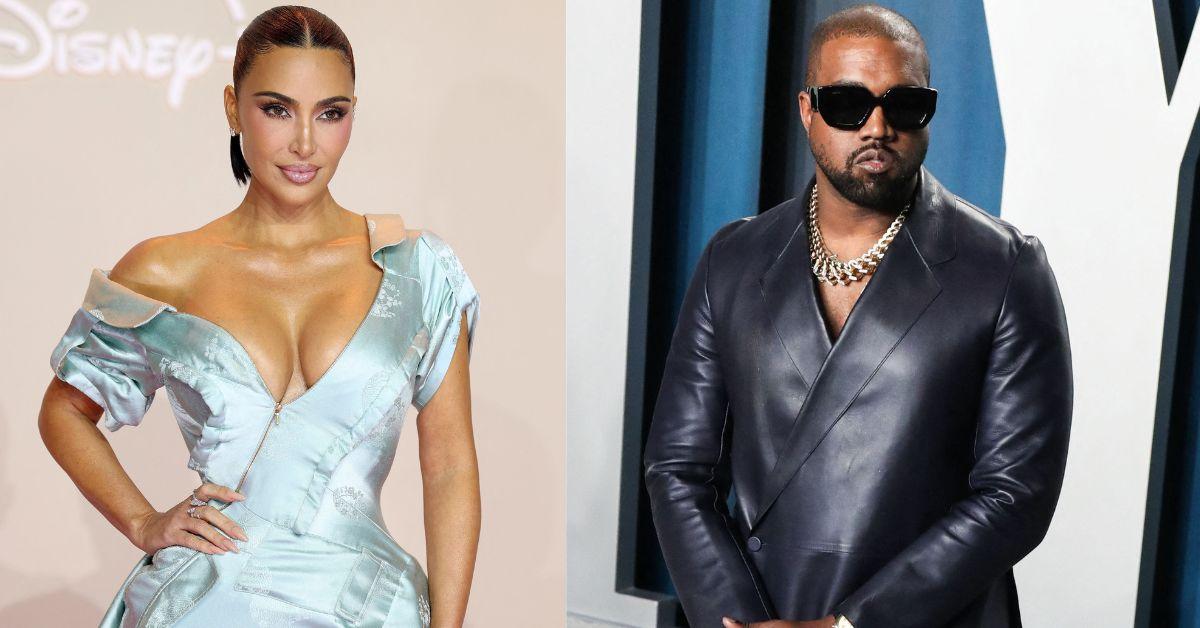 Kim Kardashian said Kanye West hasn't contacted their children in months but insists she still encourages a healthy bond between them.
