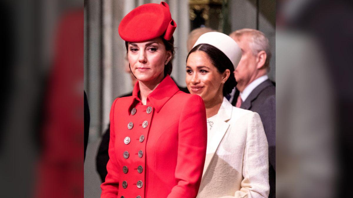 Photo of Kate Middleton and Meghan Markle