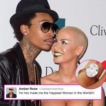 //amber rose engaged wiz khalifa splash twitter