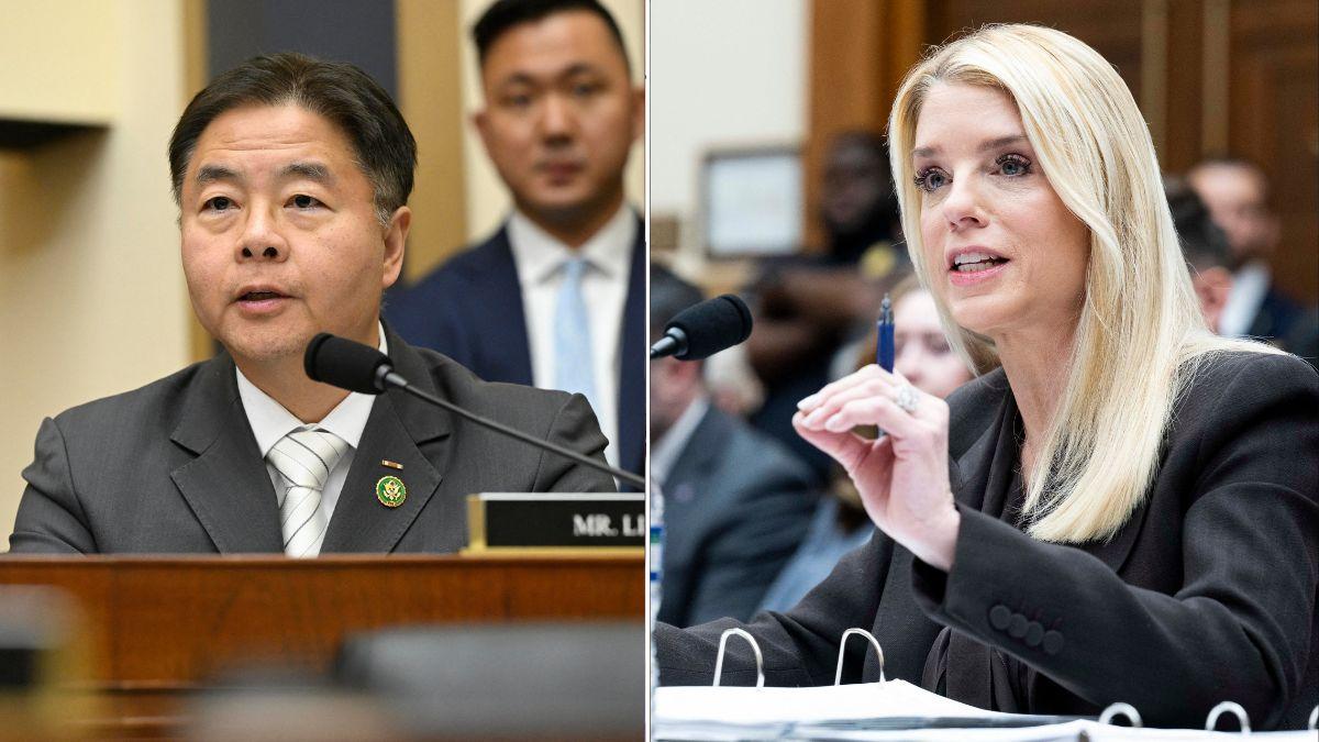 Photo of Ted Lieu and Pam Bondi