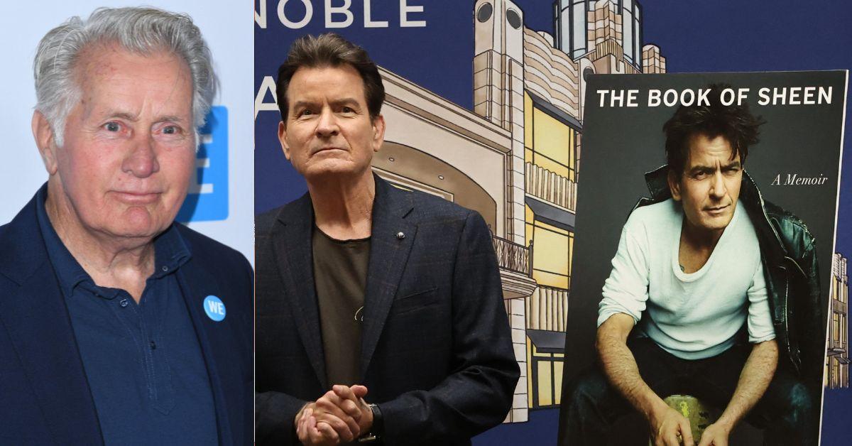 Martin Sheen was appalled by how son, Charlie Sheen, bragged about drugs and hookers in his memoir.