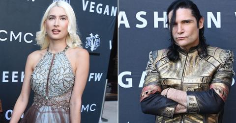 Photo of Corey Feldman and ex Courtney